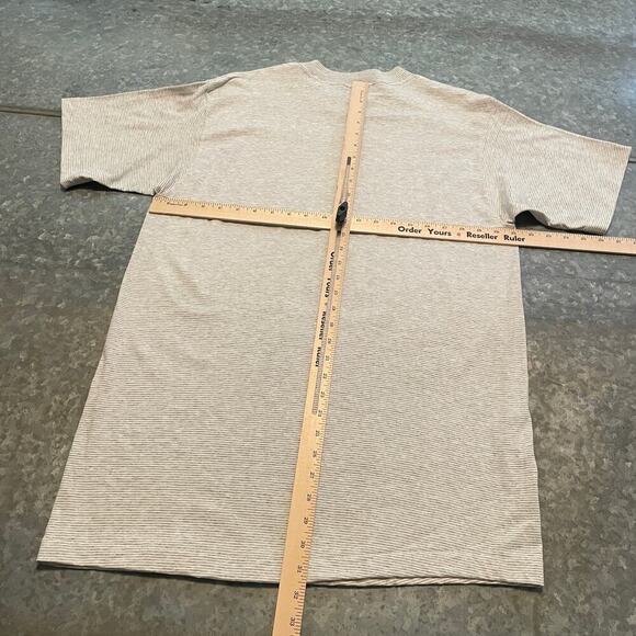 Vintage NOS Fishing Tee Shirt Mens Large Striped USA Comic Funny Dad NWT 90s - Picture 8 of 10